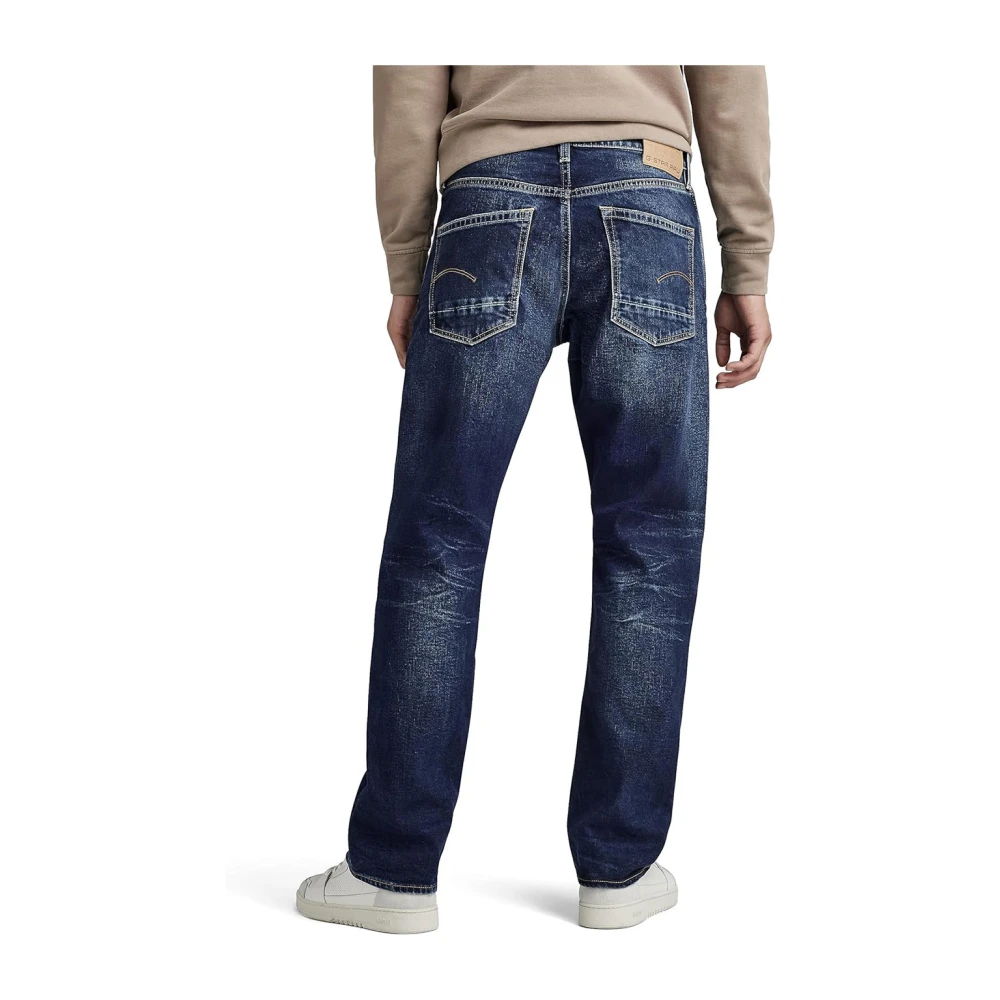 G-Star Heren Worn in Dusk Blue Denim Jeans Blue Heren