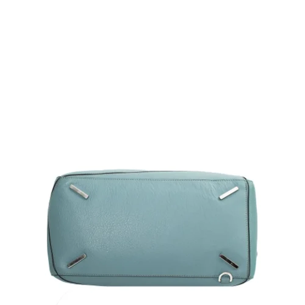 Loewe Pre-owned Leather handbags Blue Dames