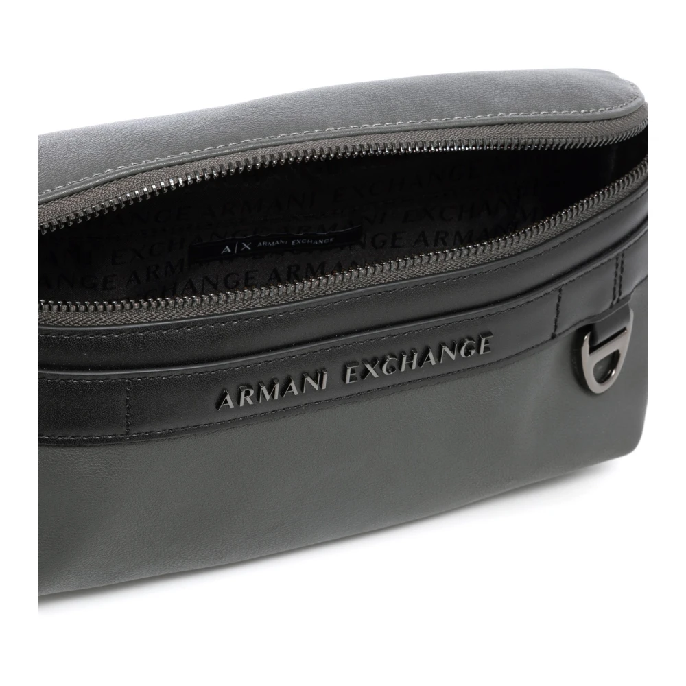 Armani Exchange Stijlvolle heuptas met verstelbare band Gray Heren