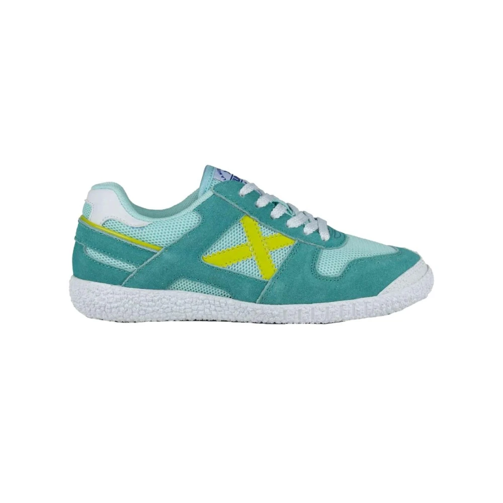 Munich Boys Blue Kids Sneakers, 20 Eu, Youth Sporty Trainers