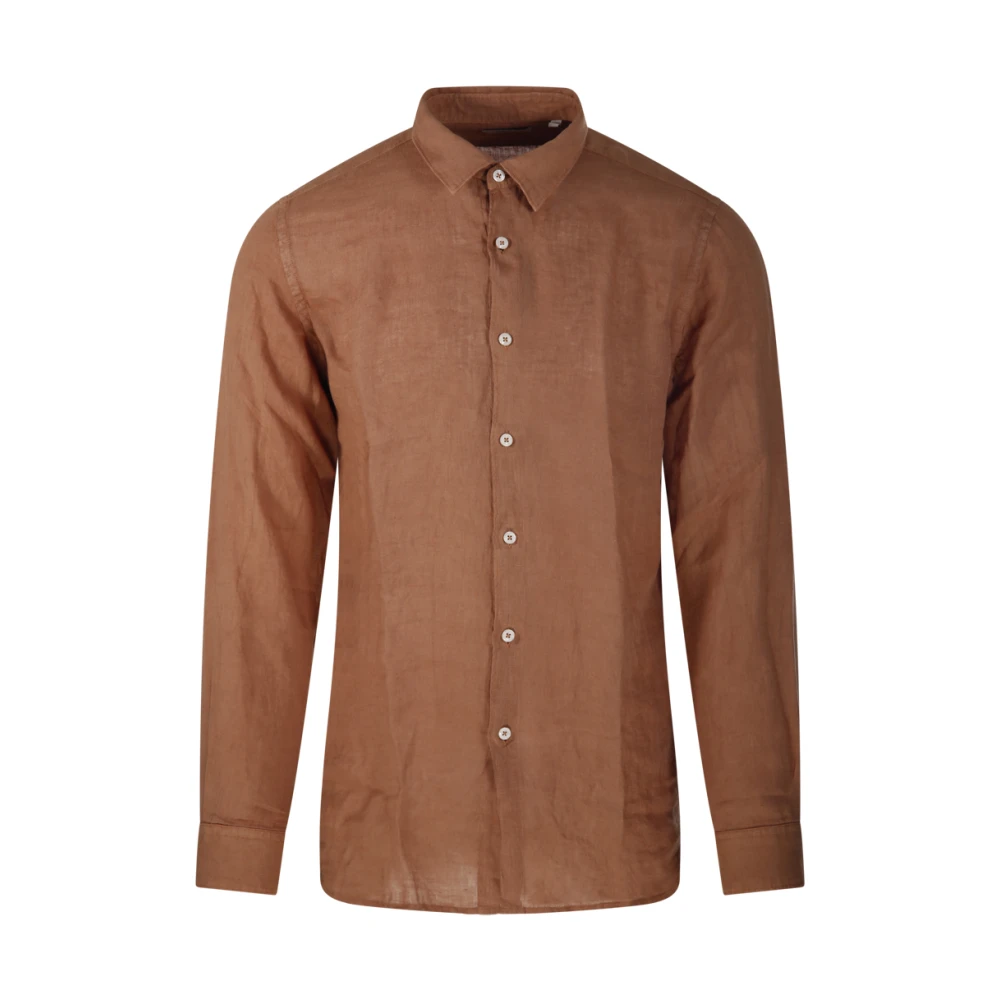 Altea Brown 35 Cuoio Shirt - Male - Casual Shirts - Xl - Shirts