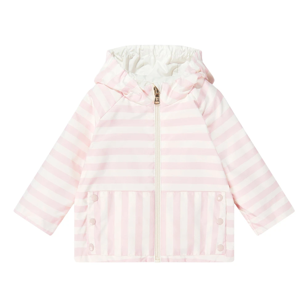 Moncler Girls Pink Light Jackets, 12 M, Melde Jacket