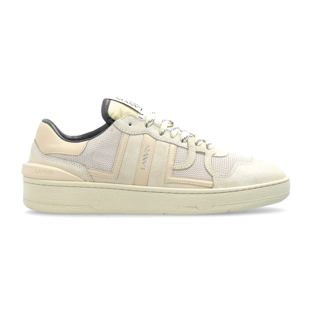 Lanvin Clay Mesh Sneakers Dames Schoenen Beige