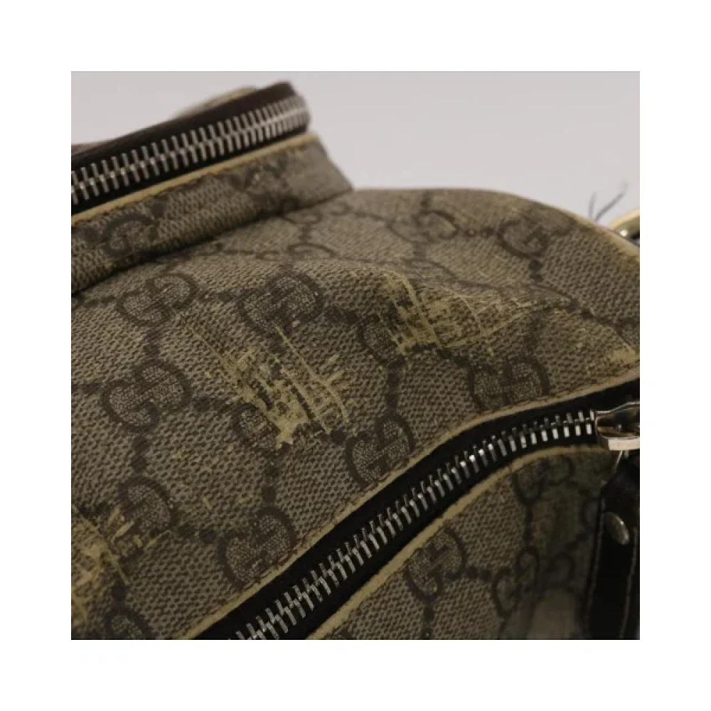 Gucci Vintage Pre-owned Leather gucci-bags Beige Dames