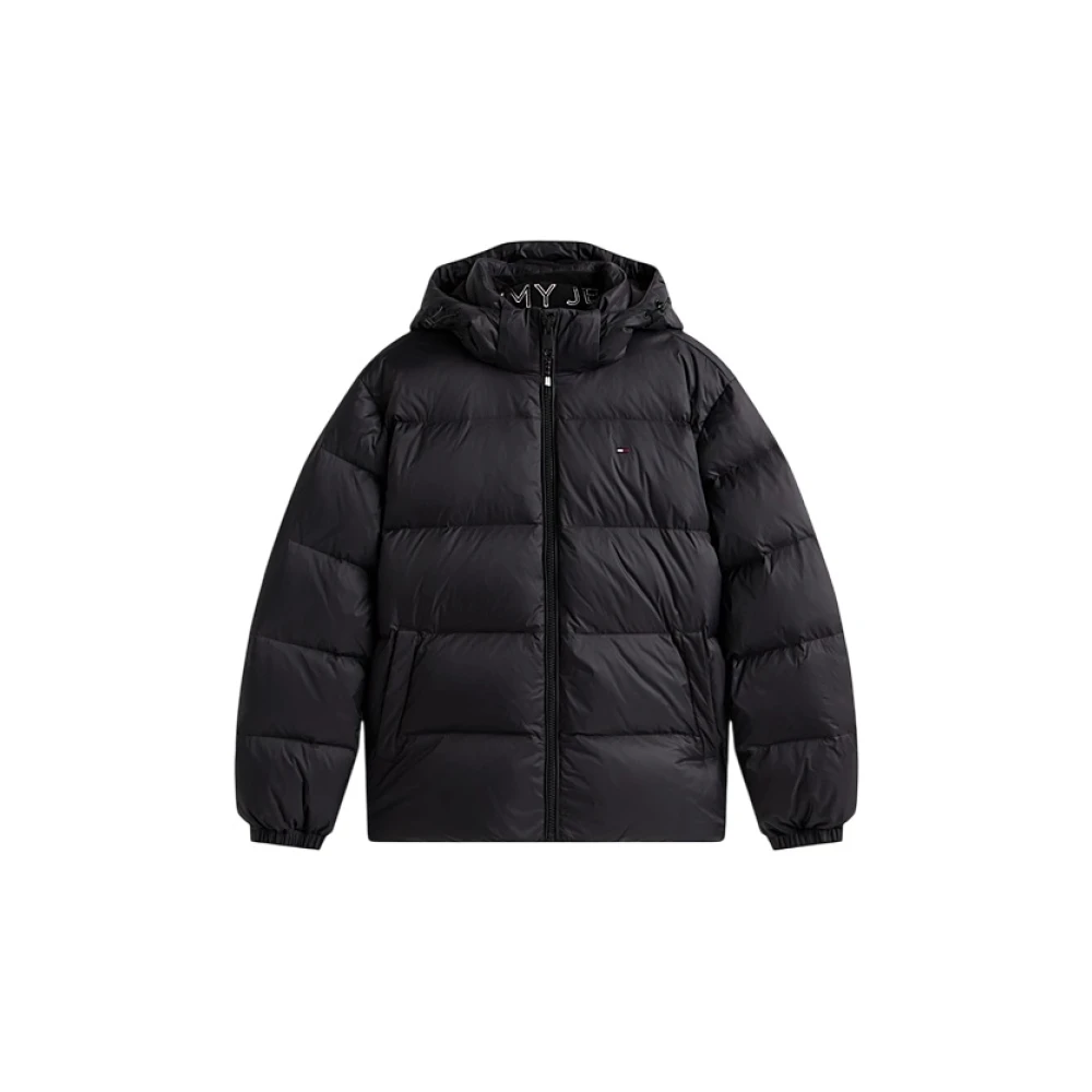 Tommy Jeans Men's Black Water Repellent Down Jacket
