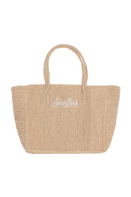 Handväska i naturlig raffia