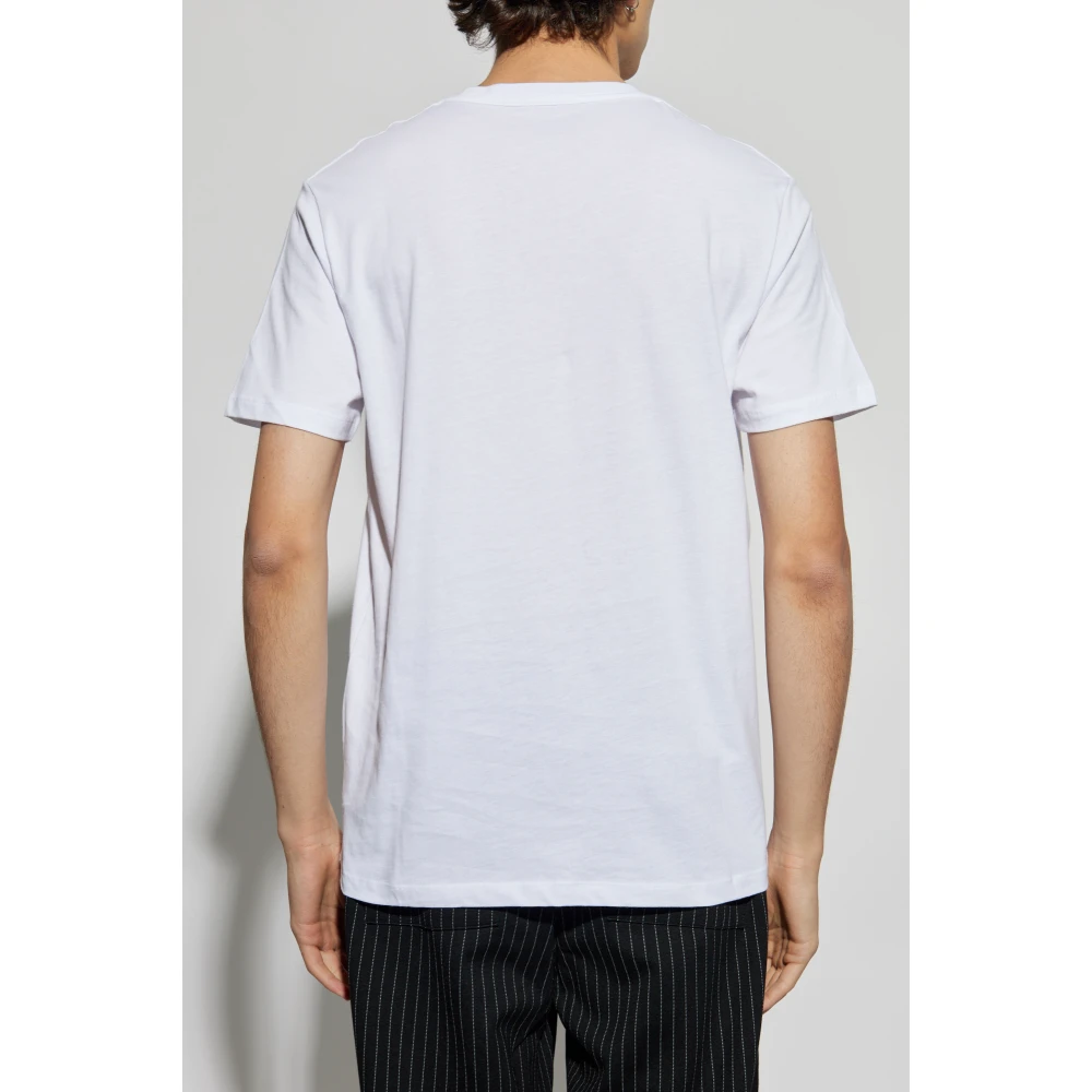 AllSaints T-shirt Brace White Heren