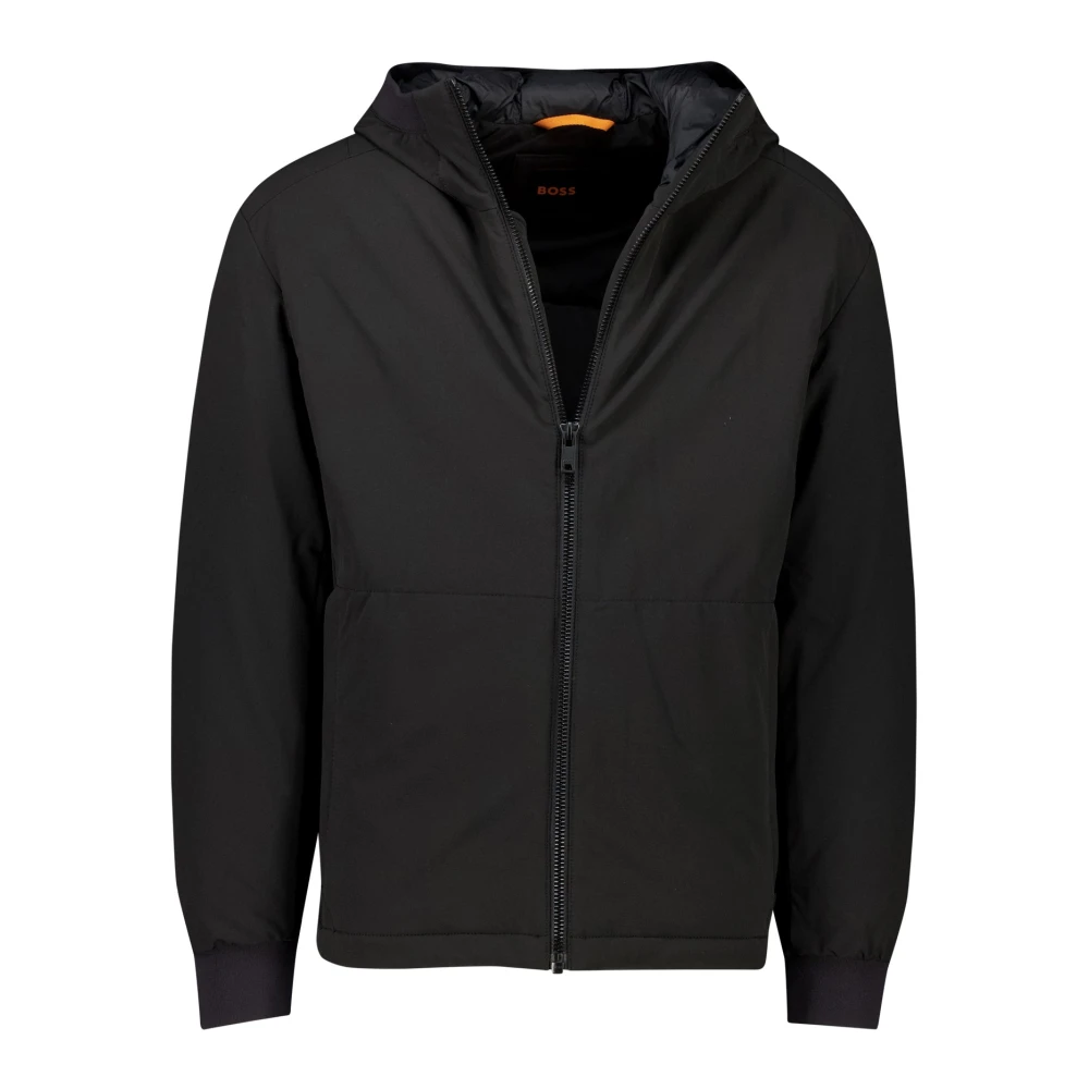 Hugo Boss Zwarte Winterjas Black Heren