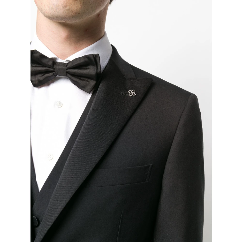 Tagliatore Jurken Zwart Black Heren