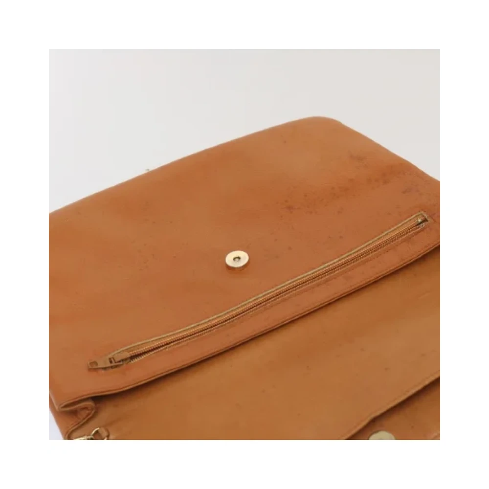 Givenchy Pre-owned Leather shoulder-bags Brown Dames