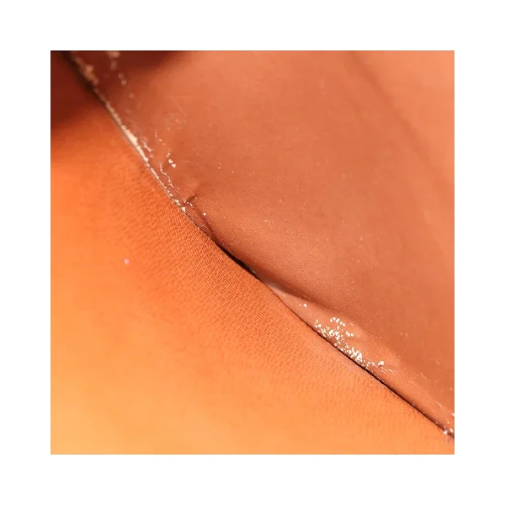 Louis Vuitton Vintage Pre-owned Leather home-office Brown Dames