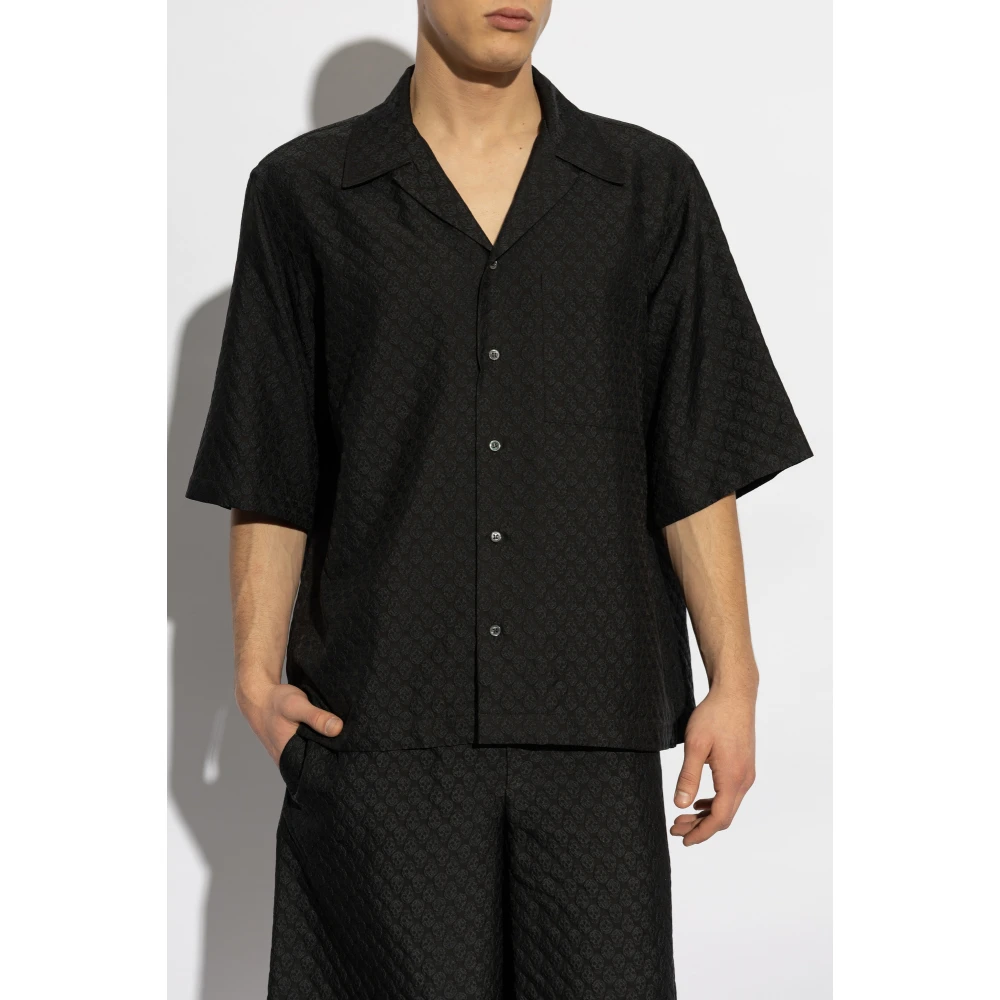 alexander mcqueen Overhemd met zak Black Heren