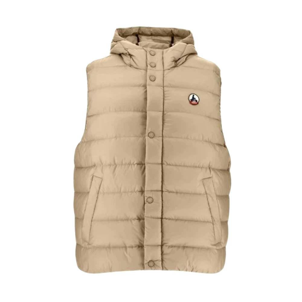 Jott Michael Donsjas Nieuwe Aankomst Moderne en Stedelijke Stijl Beige Heren