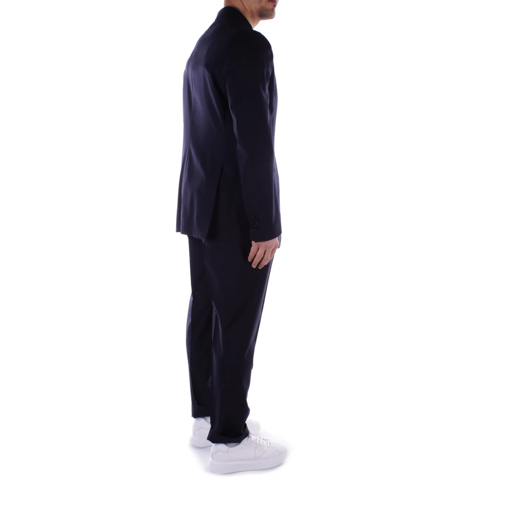Briglia Single Breasted Suits Blue Heren