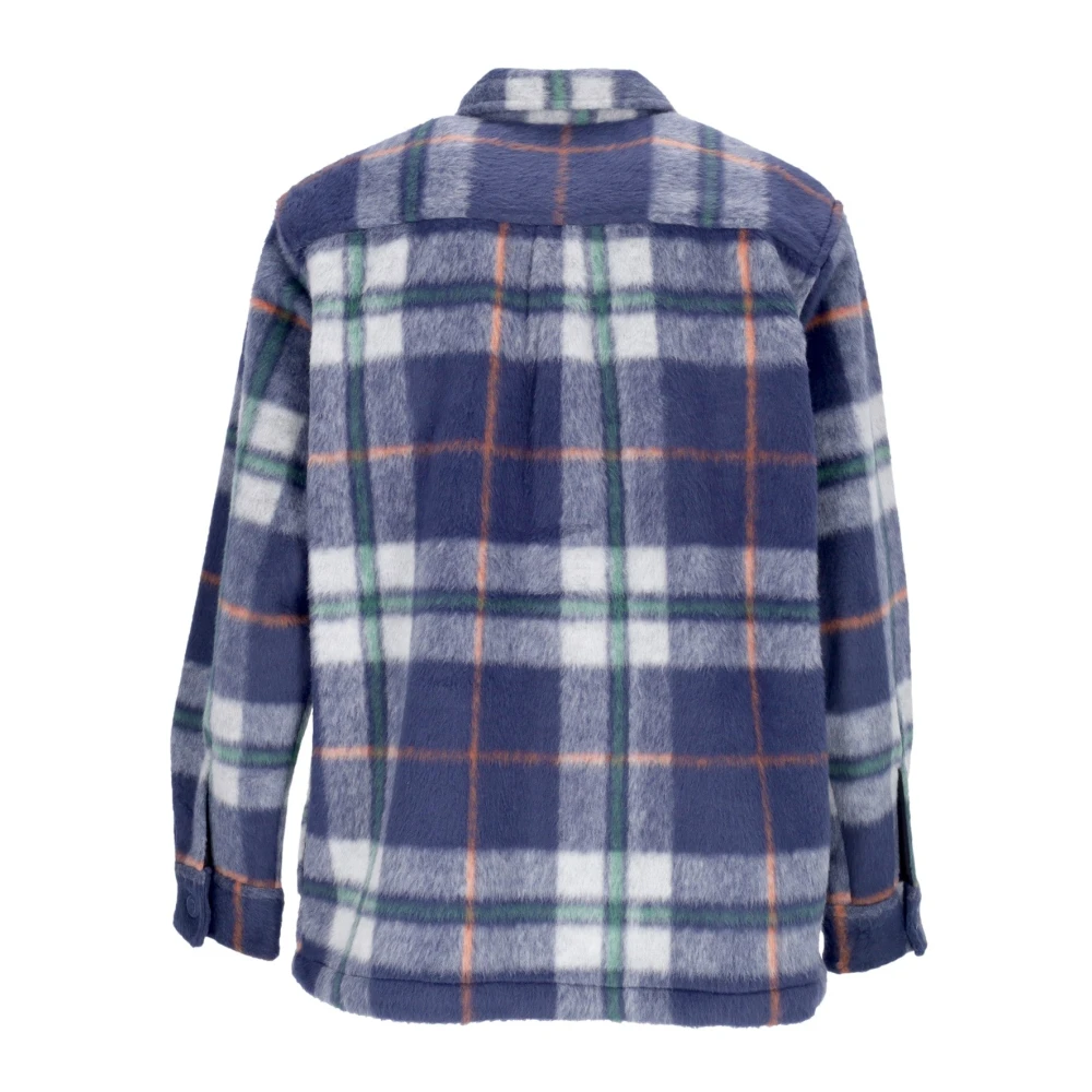 Carhartt WIP Geruite Fleece Shirt met Knoopsluiting Multicolor Heren