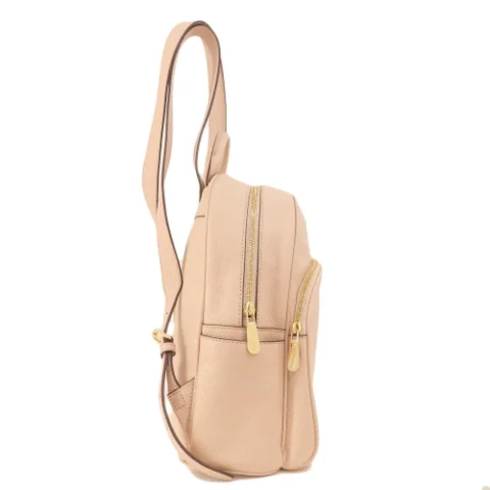 Michael Kors Pre-owned Leather backpacks Pink Dames