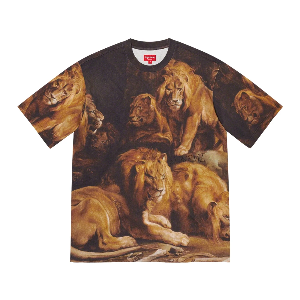 Supreme Leeuwenhol Multicolor Grafische T-shirt Multicolor Heren