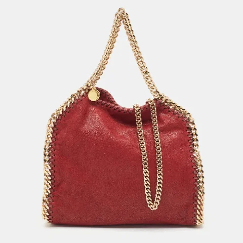 Stella McCartney Pre-owned Leather totes Red Dames