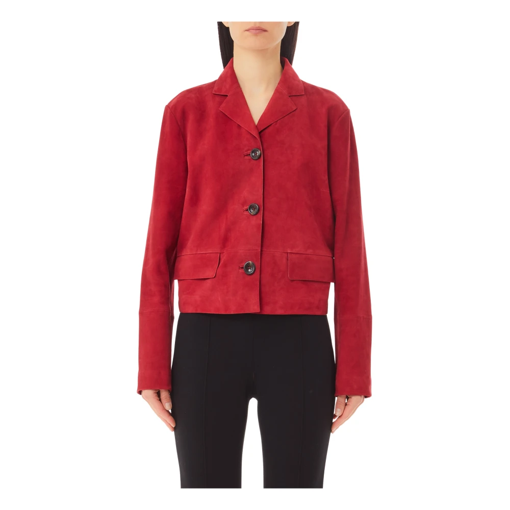 Jackets > Leather Jackets - - Liu Jo - Modalova