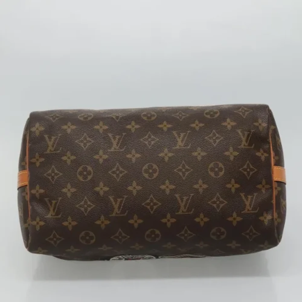 Louis Vuitton Vintage Pre-owned Canvas handbags Brown Dames