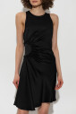 robe-avec-drape-decoratif