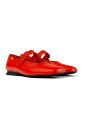 chaussures-rouges-en-cuir-avec-boucle