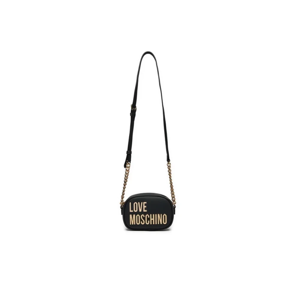Love Moschino Stijlvolle Schoudertas Groot Black Dames