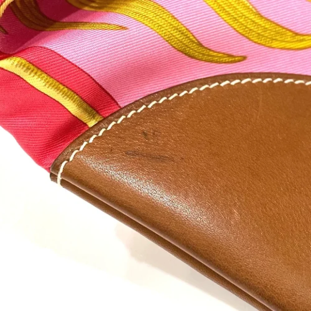 Hermès Vintage Pre-owned Leather shoulder-bags Pink Dames