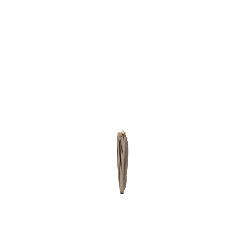 Kazar Kleine portemonnee met ritssluiting en kaartsleuf Beige Dames