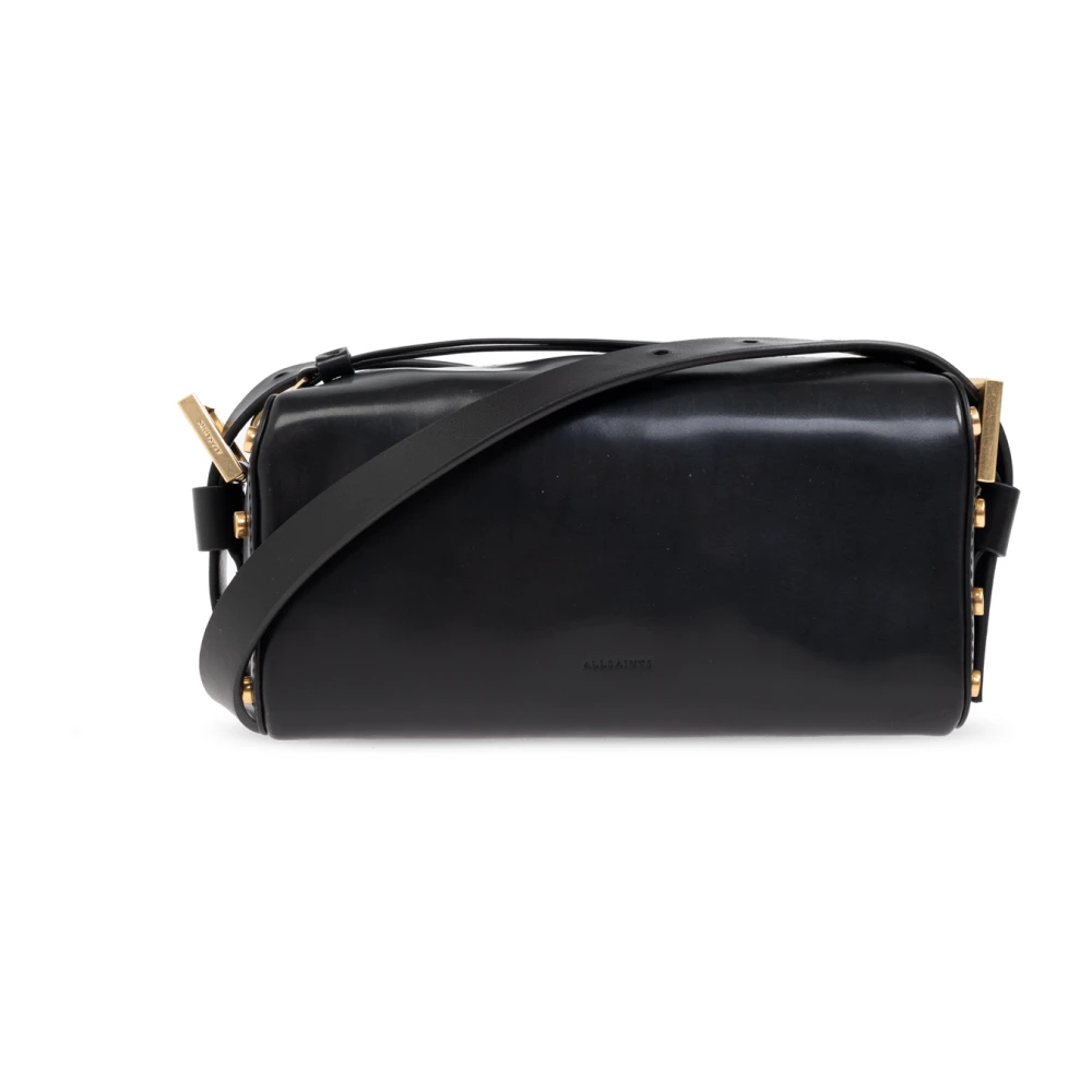 AllSaints Schoudertas Miro Black Dames