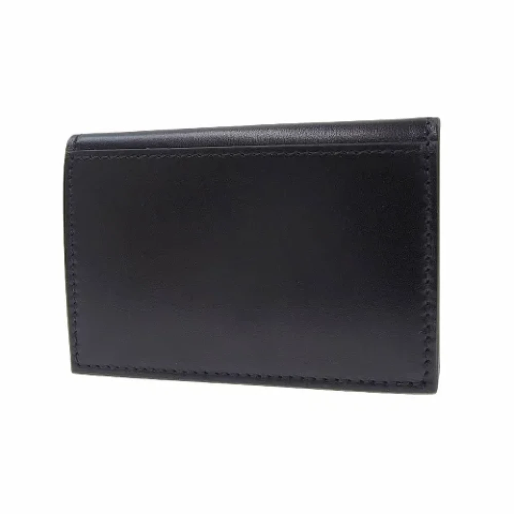 Salvatore Ferragamo Pre-owned Leather wallets Black Dames