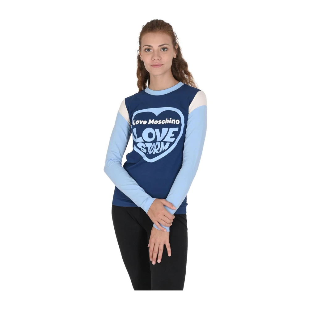 Love Moschino Women's Multicolor Long Sleeve Top