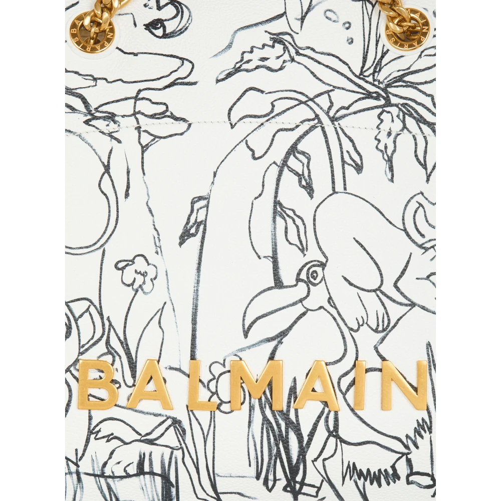 Balmain Disney x : The Lion King Sac Cabas 1945 Soft imprim� Enfant Pr�coce White Dames