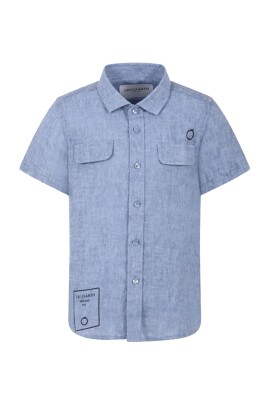 short-sleeve-linen-and-viscose-shirt