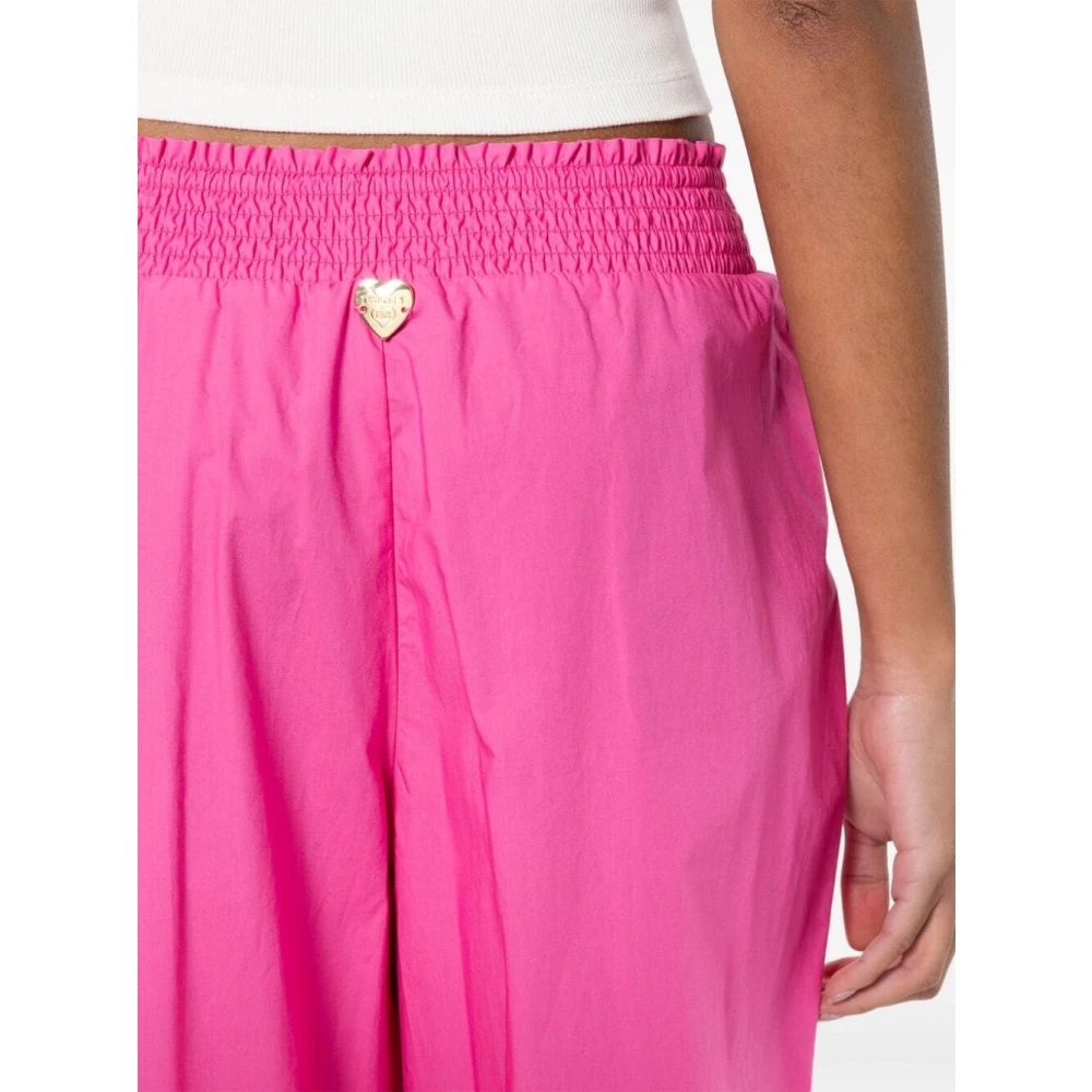 Twinset Straight Trousers Pink Dames