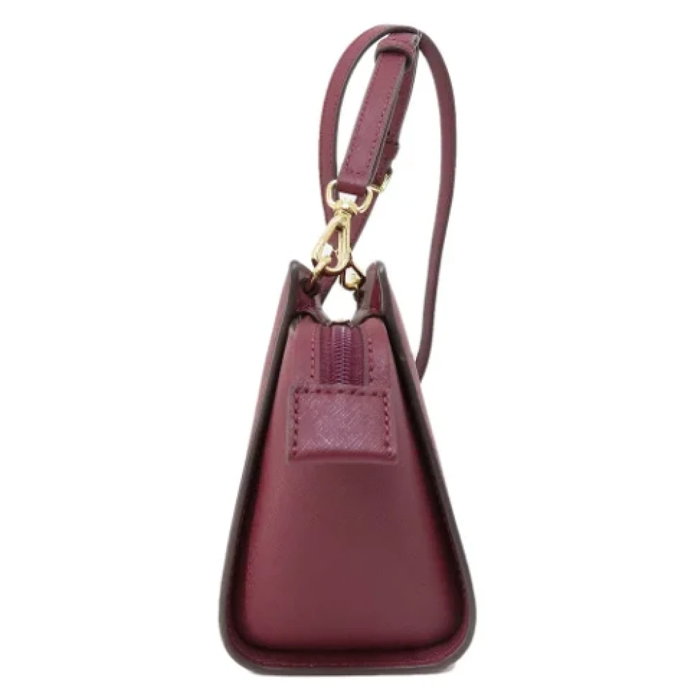 Michael Kors Pre-owned Leather shoulder-bags Red Dames