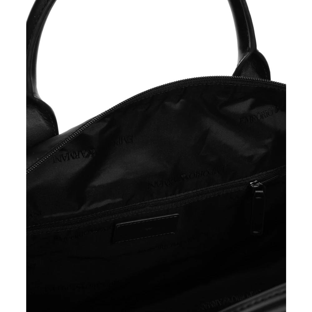 Emporio Armani Duffle bag Black Heren