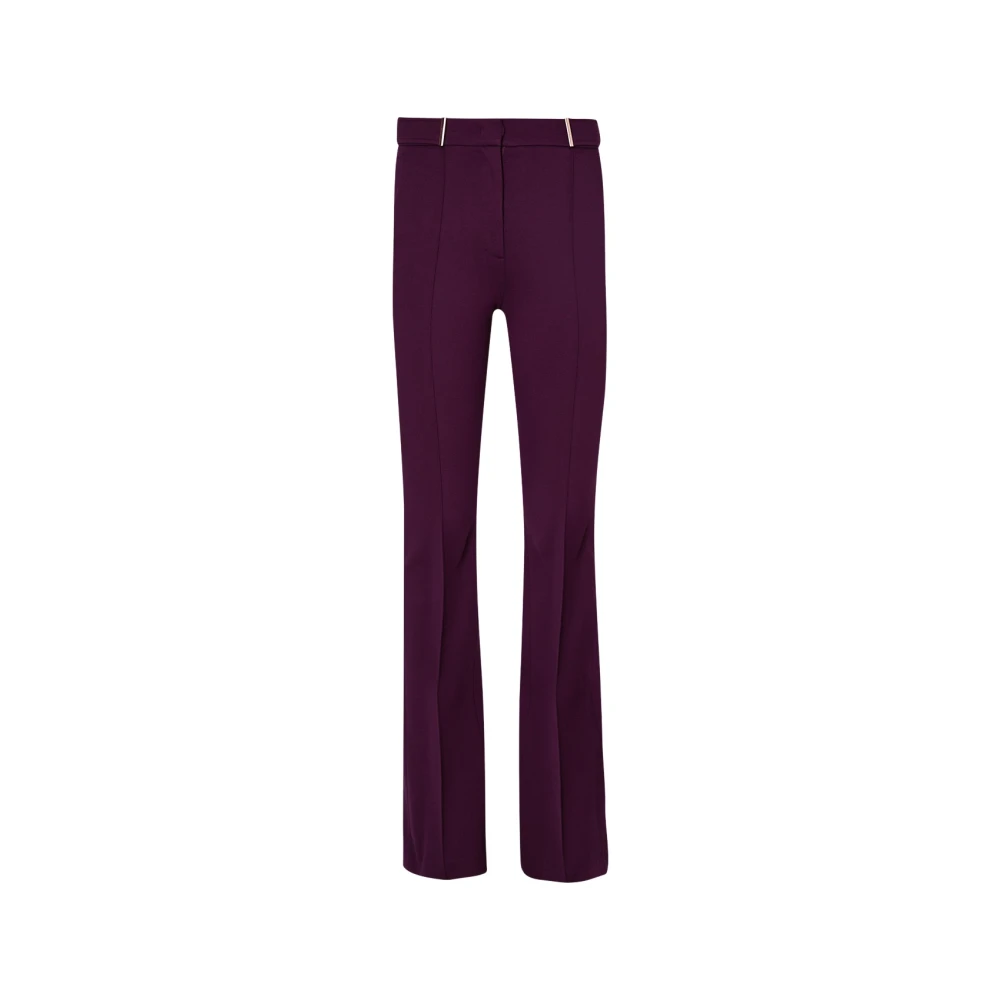 Liu Jo Flare Stretch Broek Purple Dames