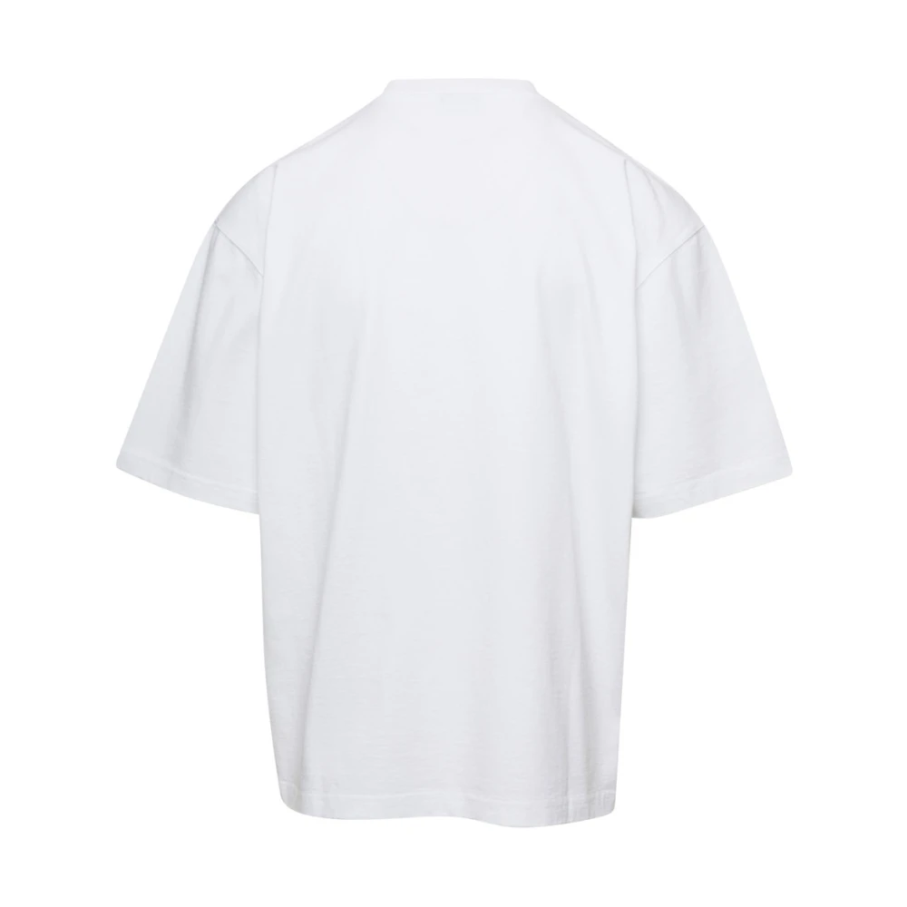 Jacquemus Wit geruite T-shirt White Heren