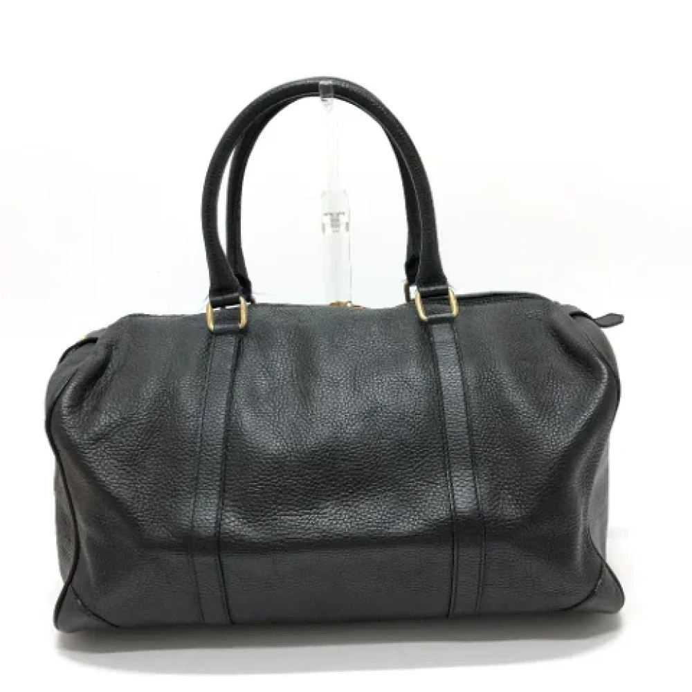 Fendi Vintage Pre-owned Leather fendi-bags Black Dames