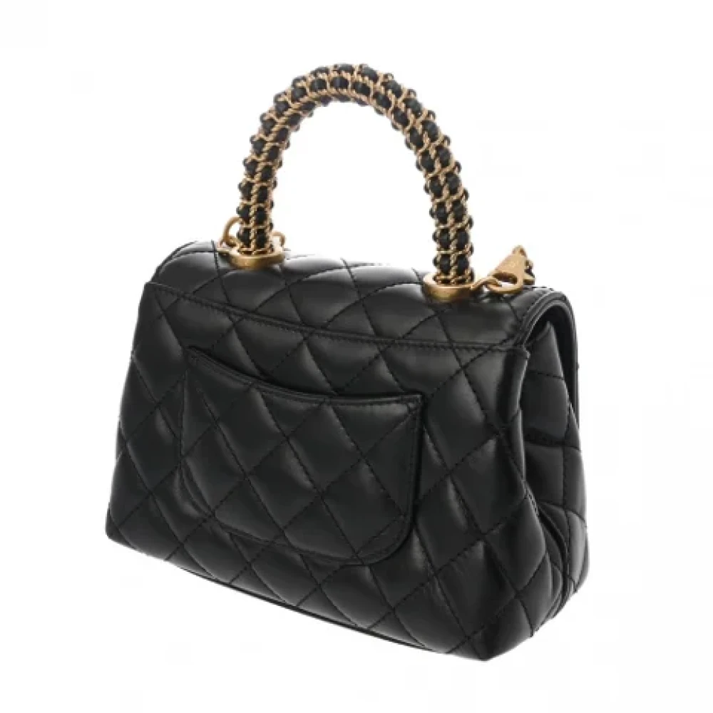 Chanel Vintage Pre-owned Fabric chanel-bags Black Dames