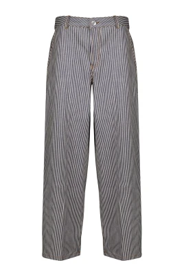 Striped Balloon Jeans