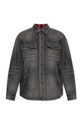 denim-shirt-with-vintage-effect