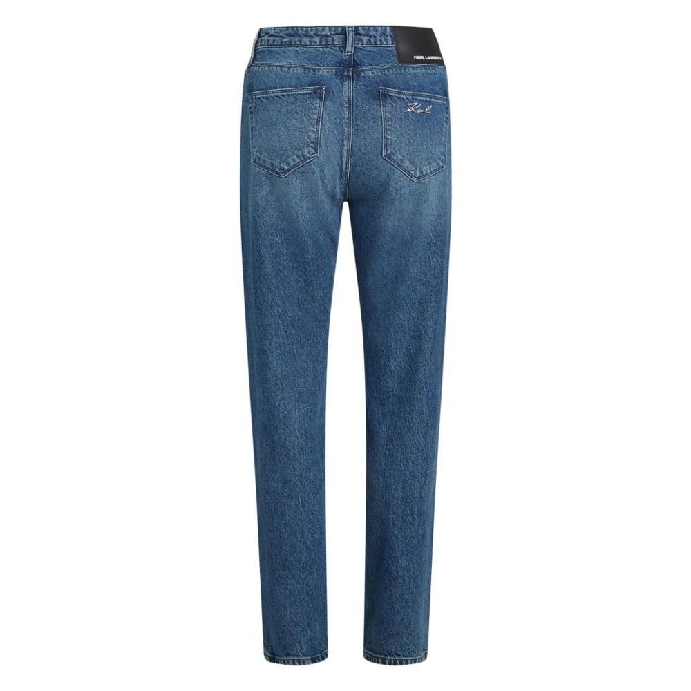 Karl Lagerfeld Jeans Denim Logo Metalen ZAK Blue Dames