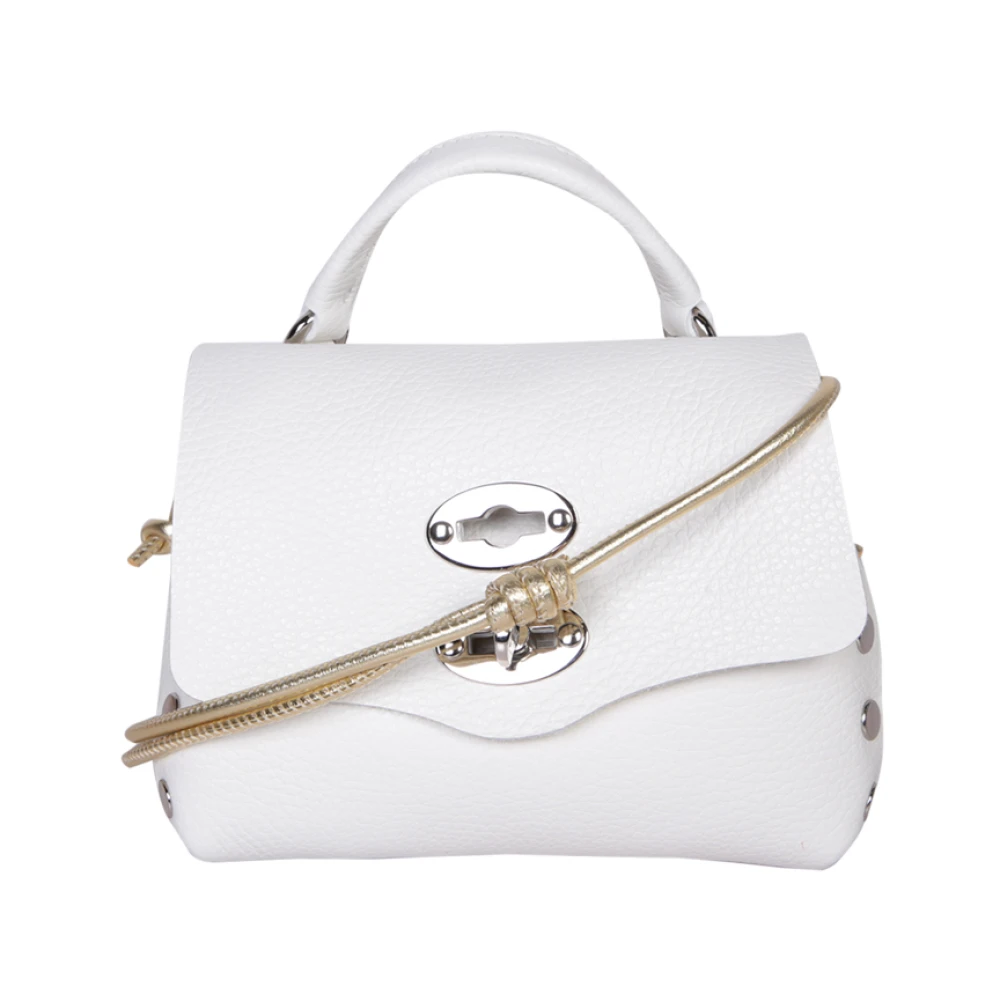 Zanellato Stijlvolle leren tas White Dames