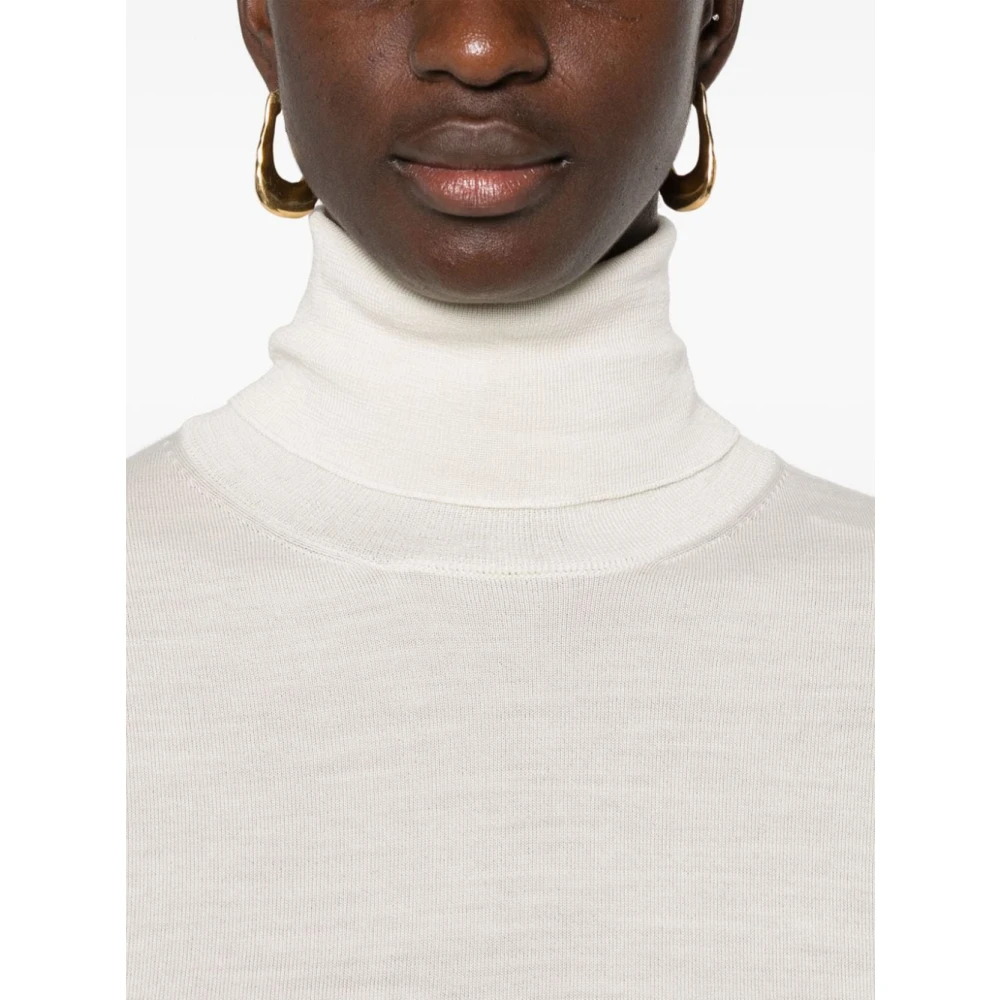 Roberto Collina Stijlvolle Sweaters Collectie Beige Dames