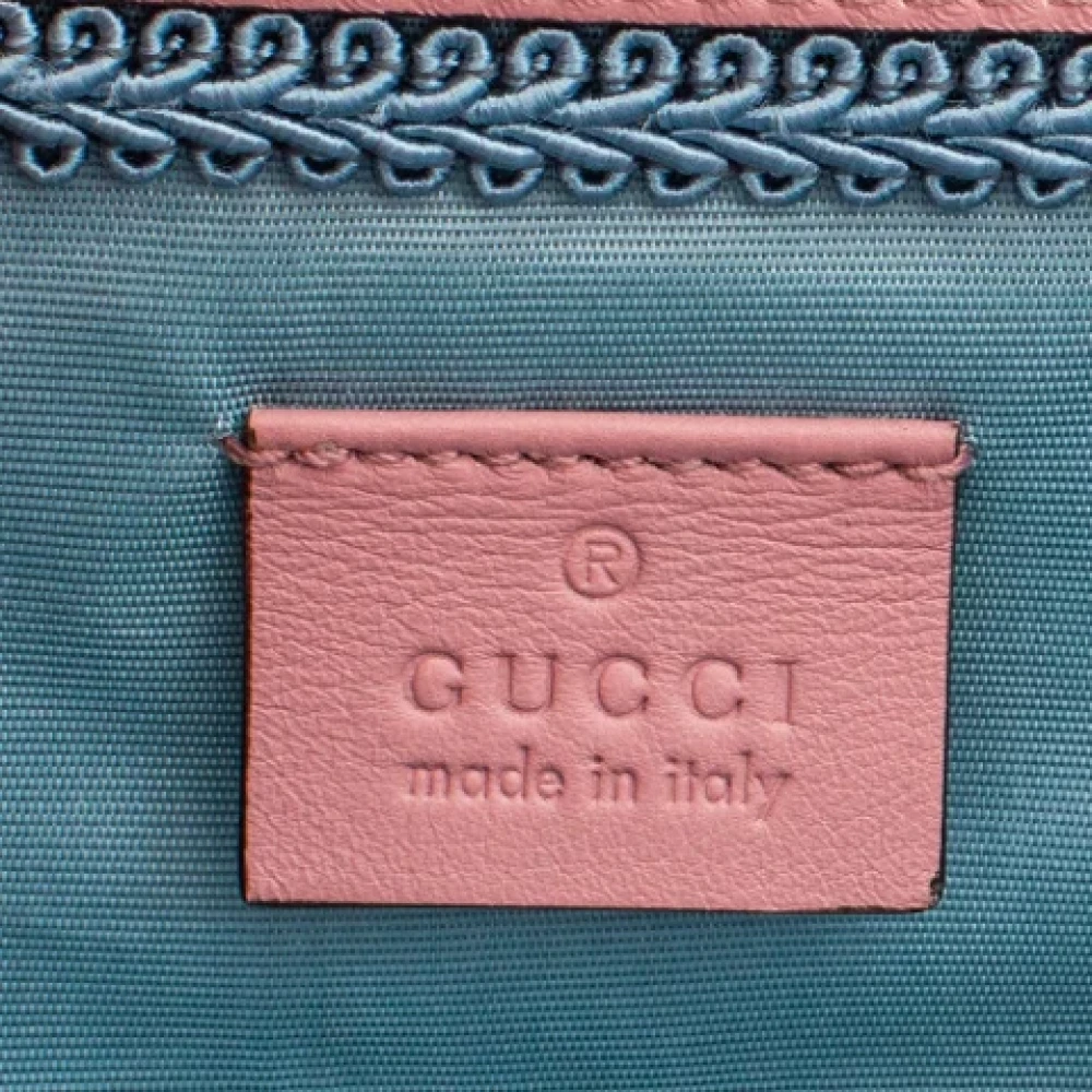 Gucci Vintage Pre-owned Leather gucci-bags Pink Dames