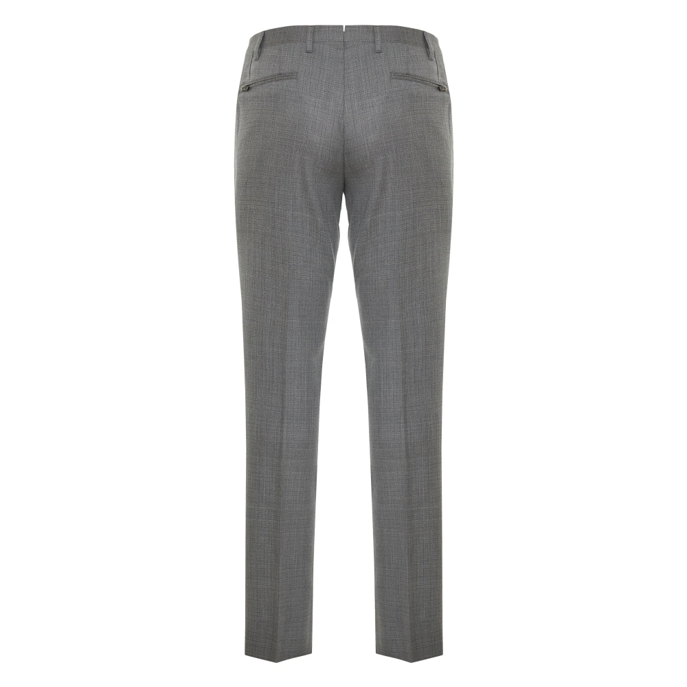 Corneliani Wollen broek met zakken Gray Heren