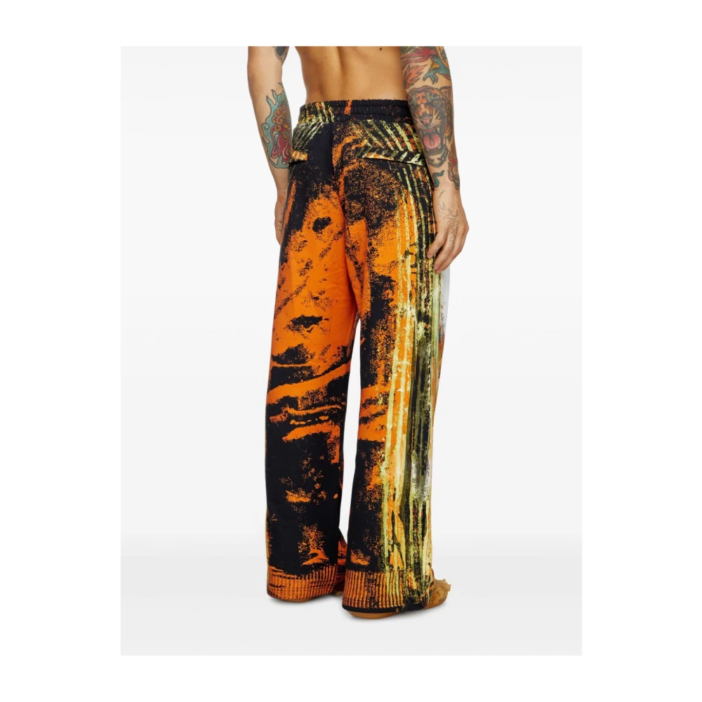 Diesel Pop Print Trainingsbroek Multicolor Heren