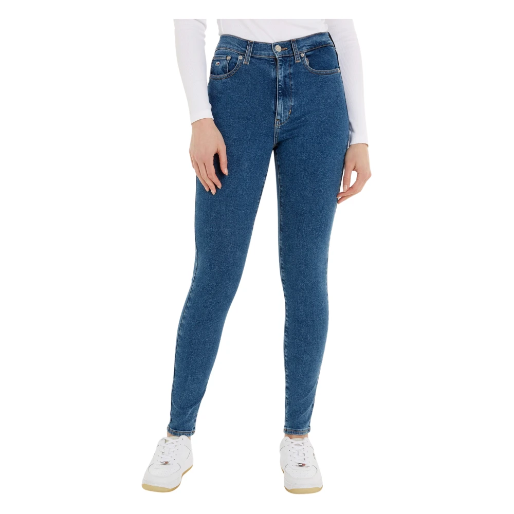 Tommy Jeans AcronLtBL Skinny Jeans Blue Dames